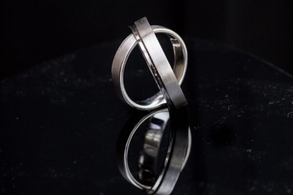 Eternia Duo — Anillo Plata y Oro segundo